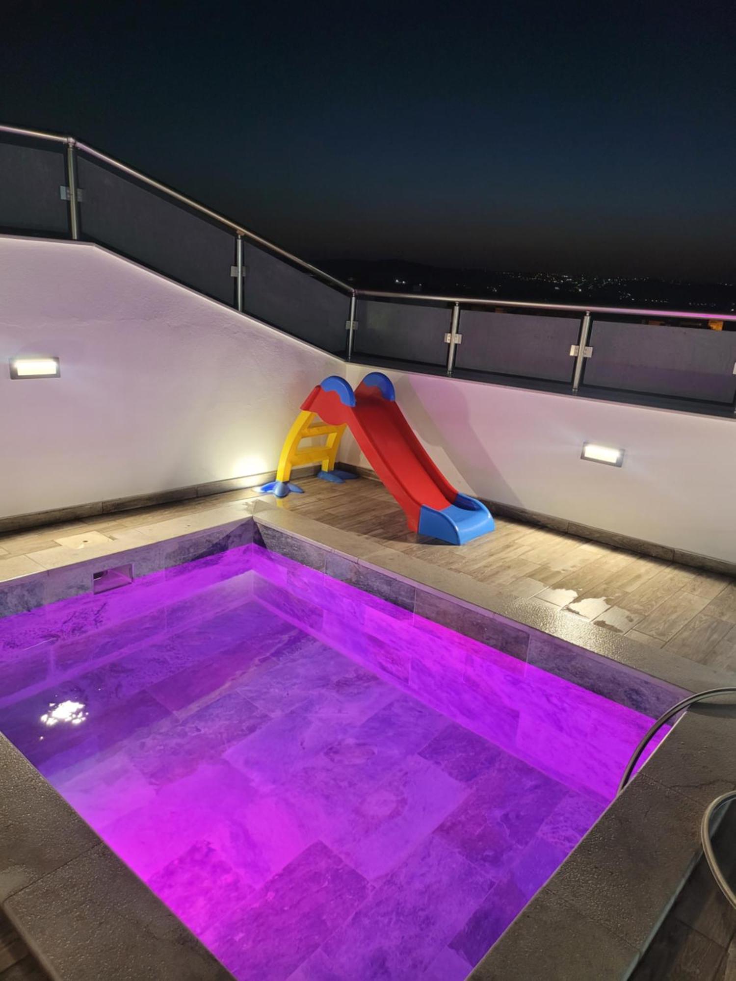 Appartement Avec Piscine Vue Sur Mer Ra's al Jabal Extérieur photo