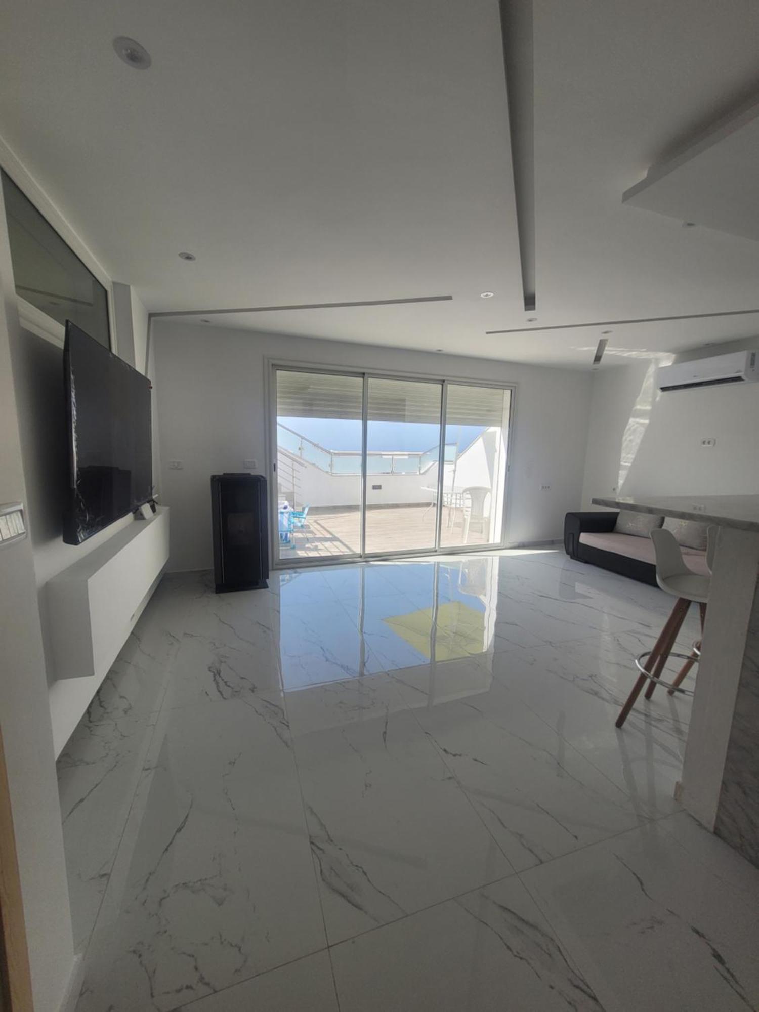 Appartement Avec Piscine Vue Sur Mer Ra's al Jabal Extérieur photo