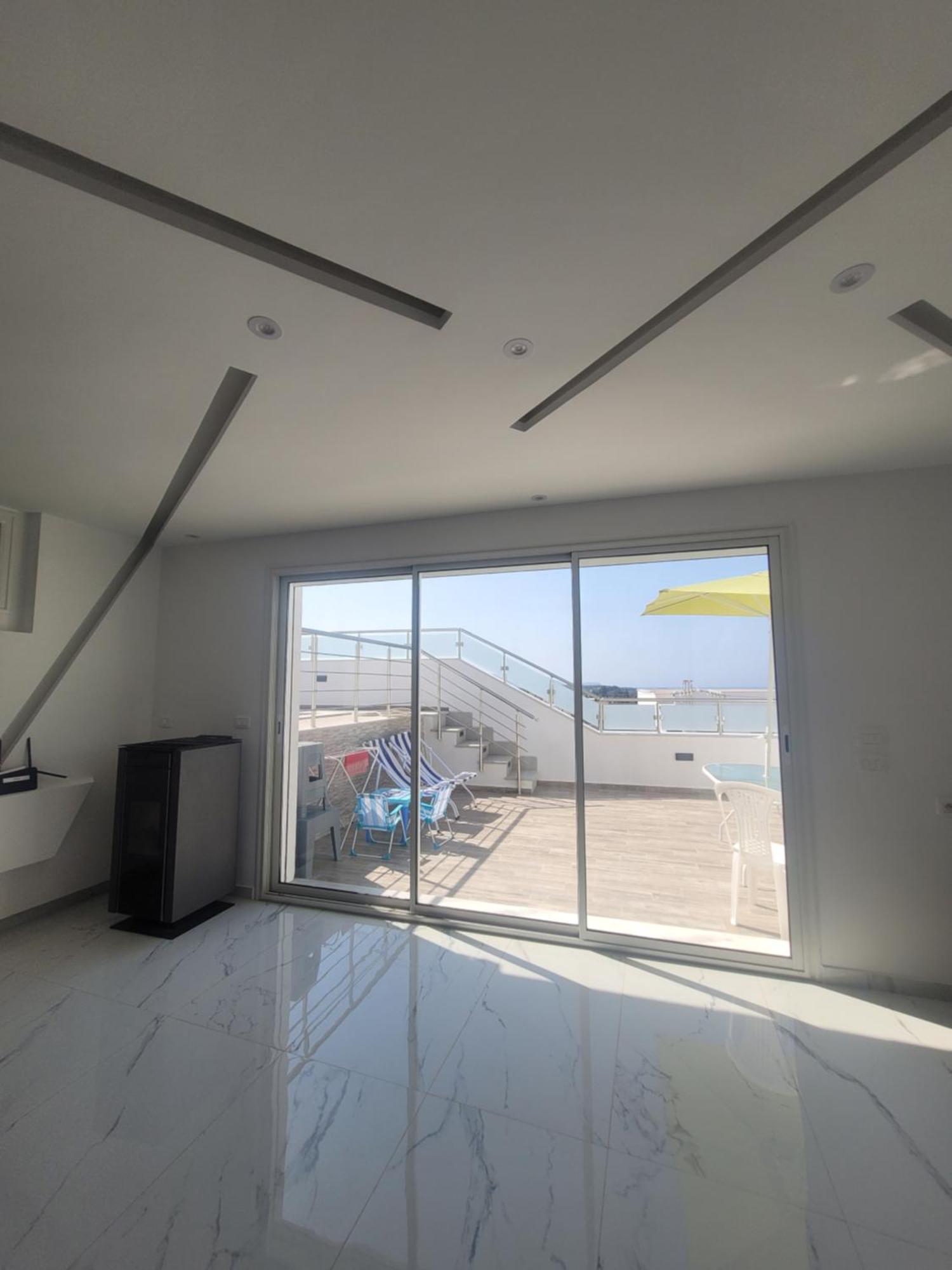 Appartement Avec Piscine Vue Sur Mer Ra's al Jabal Extérieur photo